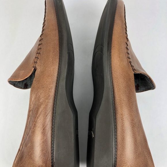 FRANCO SARTO Brown Leather Loafers
